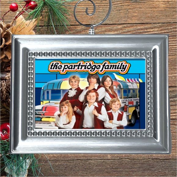 The Partridge Family TV Show Memorabilia Retro Nostalgic Christmas Tree Ornament - Picture 1 of 3